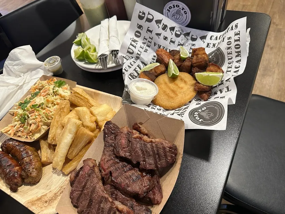 Grilled-Picaña Y Pork-Chicharron